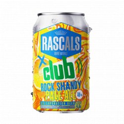 Rascals- Rock Shandy Pale Ale 4.5% ABV 330ml Can - Martins Off Licence