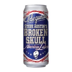 El Segundo Broken Skull Lager 473ml - The Beer Cellar