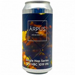 Arpus Brewing Co - Single Hop Series TDH HBC 1019 IPA - Left Field Beer