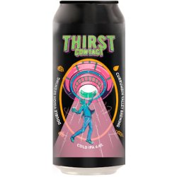 Double Vision Thirst Contact Cold IPA 440ml BB 150823 - The Beer Cellar