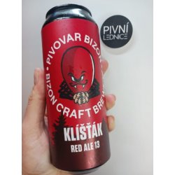 Bizon Klíšťák 13°5,4% 0,5l - Pivní lednice