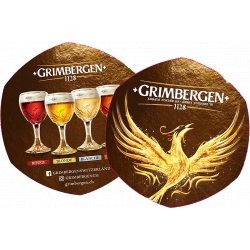 Grimbergen Bierdeckel - 100 Stk. - Bieronlineshop