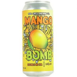 Full Circle Mango Bomb IPA 473ml BB 301123 - The Beer Cellar