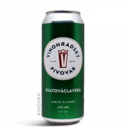 Vinohradský pivovar Svatováclavská 13 Czech Pilsner - Kihoskh