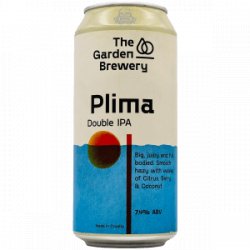 The Garden Brewery  Plima  Double IPA - Rebel Beer Cans