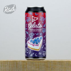 Funky Fluid Gelato: Blueberry Cheesecake - Radbeer