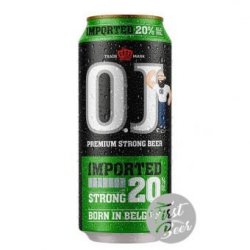Bia OJ Strong 20% – Lon 500ml – Thùng 24 Lon - First Beer – Bia Nhập Khẩu Giá Sỉ