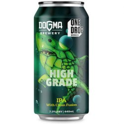 One Drop Brewing X Dogma Brewery High Grade IPA 440ml - The Beer Cellar