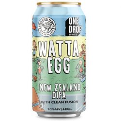 One Drop Brewing Watta Egg NZ Double IPA 440ml - The Beer Cellar