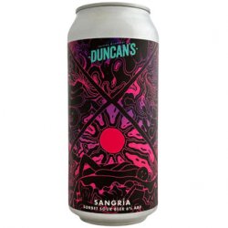 Duncans Sangria Sorbet Sour 440ml - The Beer Cellar