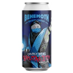 Behemoth Churly Wins Brutality Brut IPA 440ml - The Beer Cellar