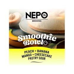 Nepomucen Smoothie Bowl Peach, Banana, Mango, Cheesecake 500ml - Funky Fluid