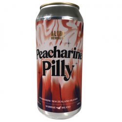 Alibi Brewing Peacharine Pilly NZ Pilsner 440ml - The Beer Cellar