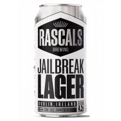 Rascals Jailbreak Lager 440ML - Drink Store