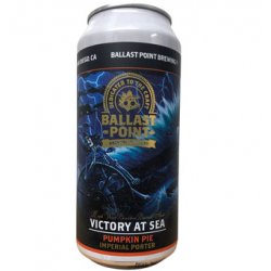 Ballast Point Victory At Sea Pumpkin Pie Imperial Porter 440ml - The Beer Cellar