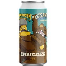 Behemoth x Gigantic Embiggen IPA 440mL BB 131023 - The Beer Cellar