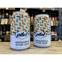 Pilot  Mandarin & Thyme Sour - Wee Beer Shop