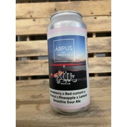 Ārpus Brewing Co. Ārpus X Xul Beer Co Strawberry X Red Currant X Coconut X Pineapple X Lemon Smoothie Sour Ale