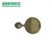 Medallion - Gold - Short - 83mm Fish Eye Badge Holder Medallion - Gold - Short - 83mm Fish Eye Badge Holder