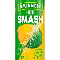 Smirnoff Ice Smash Lemon Lime 24 oz. Can - Outback Liquors