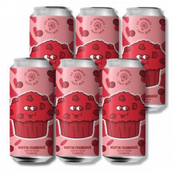 Les Intenables Pack de 6 Muffin Framboise - Pastry Sour Framboise - 6x44cl - Les Intenables - Craft Beer