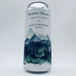 Kings & Daughters Treasure Hunter Czech Pilsner Can - Bottleworks