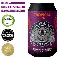 Drop bear, TROPICAL IPA 0.5% - The Alcohol Free Co