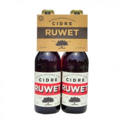 Cidre Ruwet Eldenberry clip 4 x 33cl - Prik&Tik