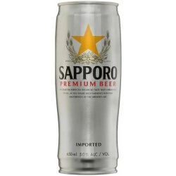 Sapporo Premium Beer Cans 650ml - BoozeBud