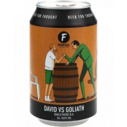 Frontaal David VS Goliath Barleywine B.A. Import Exclusive (ONLY ONLINE) - Drankgigant.nl