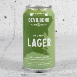 Devilbend Stumpy Lager - Mr West