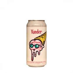 Yonder  Strawberry Rhubarb Ripple Dairy-Free Ice Cream Sour - Craft Metropolis