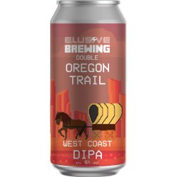 Elusive Double Oregon Trail West Coast DIPA 440ml (8%) - Indiebeer