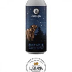 ESPIGA x ARTESANTS  BEAR WITH ME (LATA 44 CL) - Lusitania Compañía del Lúpulo