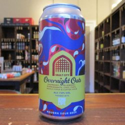 Vault City Brewing Overnight Oats (Raspberry, Blueberry, Pomegranate, Chocolate Chips, Maple Syrup & Coffee)