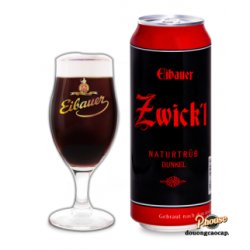 Bia Eibauer Zwick’l Naturtrub Dunkel 6.7%  Lon 500ml  Thùng 24 Lon - PHouse – Đồ Uống Cao Cấp