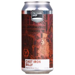 Pressure Drop Cast Iron Billy Imperial Brown Stout  440ml (10.5%) - Indiebeer