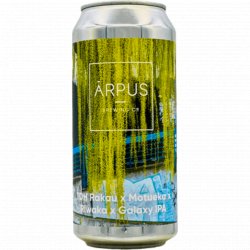 Arpus Brewing Co - TDH Rakau x Motueka x Riwaka x Galaxy IPA - Left Field Beer