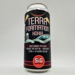 SiG Terraformation: Kohia Hazy Double IPA Can - Bottleworks