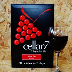 Cellar 7 - Italian Red - 30 Bottle Red Wine Kit - Brewbitz Homebrew Shop