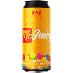 S43 McJuicy NEIPA 440ml (6.2%) - Indiebeer