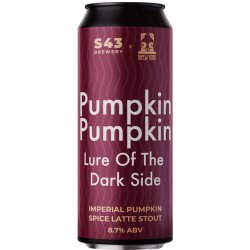 S43 x Brew York - Pumpkin Pumpkin Lure of the Dark Side Imperial Pumpkin Spice Latte Stout 440ml (8.7%) - Indiebeer