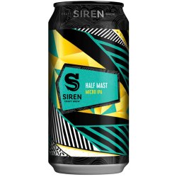 Siren Half Mast 2022 Micro IPA 440ml (3.4%) - Indiebeer