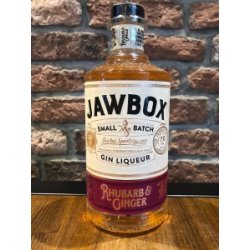 Rhubarb & Ginger Gin Liqueur  Jawbox - The Hoptimist