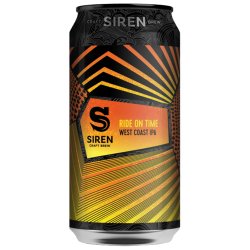 Siren Ride on Time West Coast IPA 440ml (6.5%) - Indiebeer