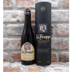 La Trappe Quadrupel Oak Aged Batch 34 - Met koker 2018 - 37.5 CL - House of Beers Uden