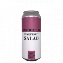 District 96 Beer Factory  Snakefruit Salad - De Biersalon