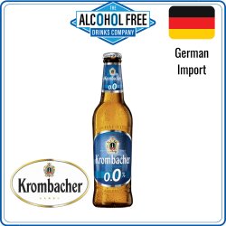 Krombacher Pils 0.0% German import - The Alcohol Free Drinks Company