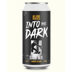 Alibi Brewing Into The Dark Dark Ale 440mL - The Hamilton Beer & Wine Co