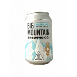 Big Mountain - Nano IPA Sans Alcool Sans Gluten 33 cl - Bieronomy